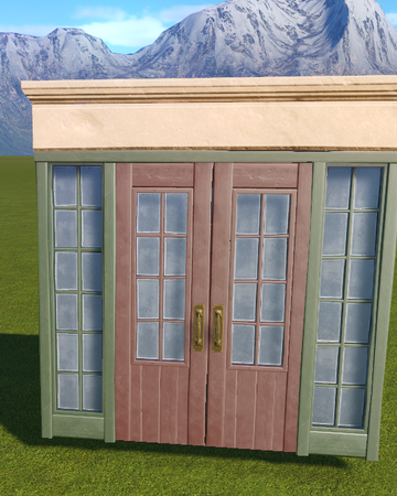 Wooden Double Door Entrance 1 Planet Coaster Wiki Fandom