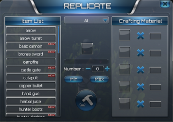Replicate Menu