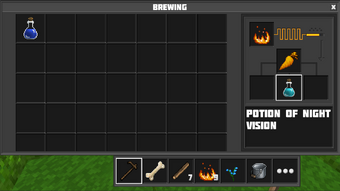 Potion Of Night Vision Planet Of Cubes Wiki Fandom