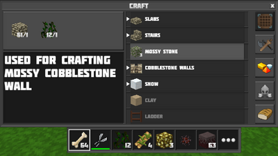 Mossy stone cr