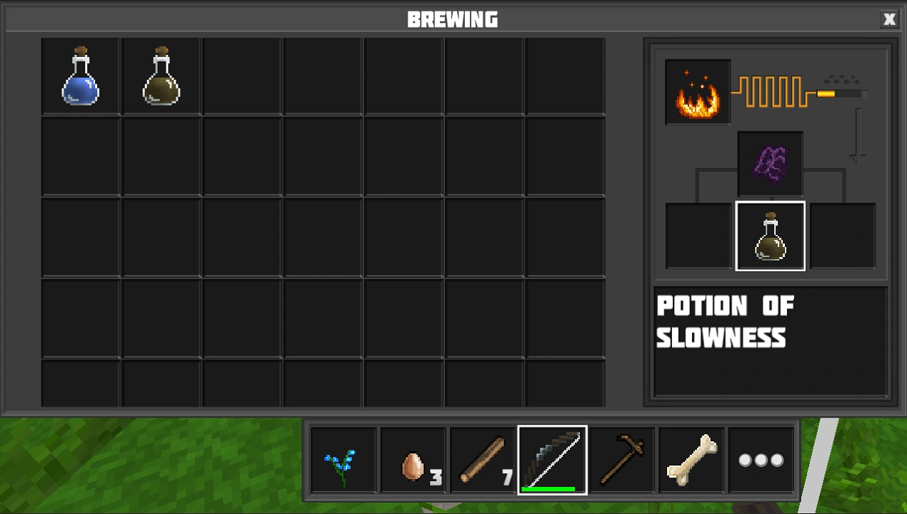 Potion craft slowness recipe