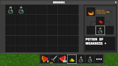 Potion of weakness