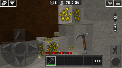 Mining gold