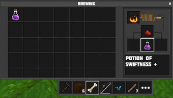 Potion Of Swiftness Planet Of Cubes Wiki Fandom
