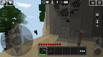Mining coal
