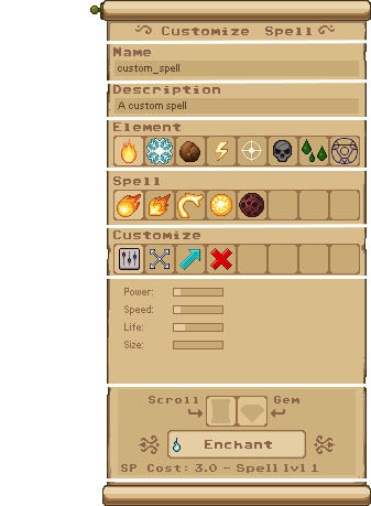 Customize spell icon