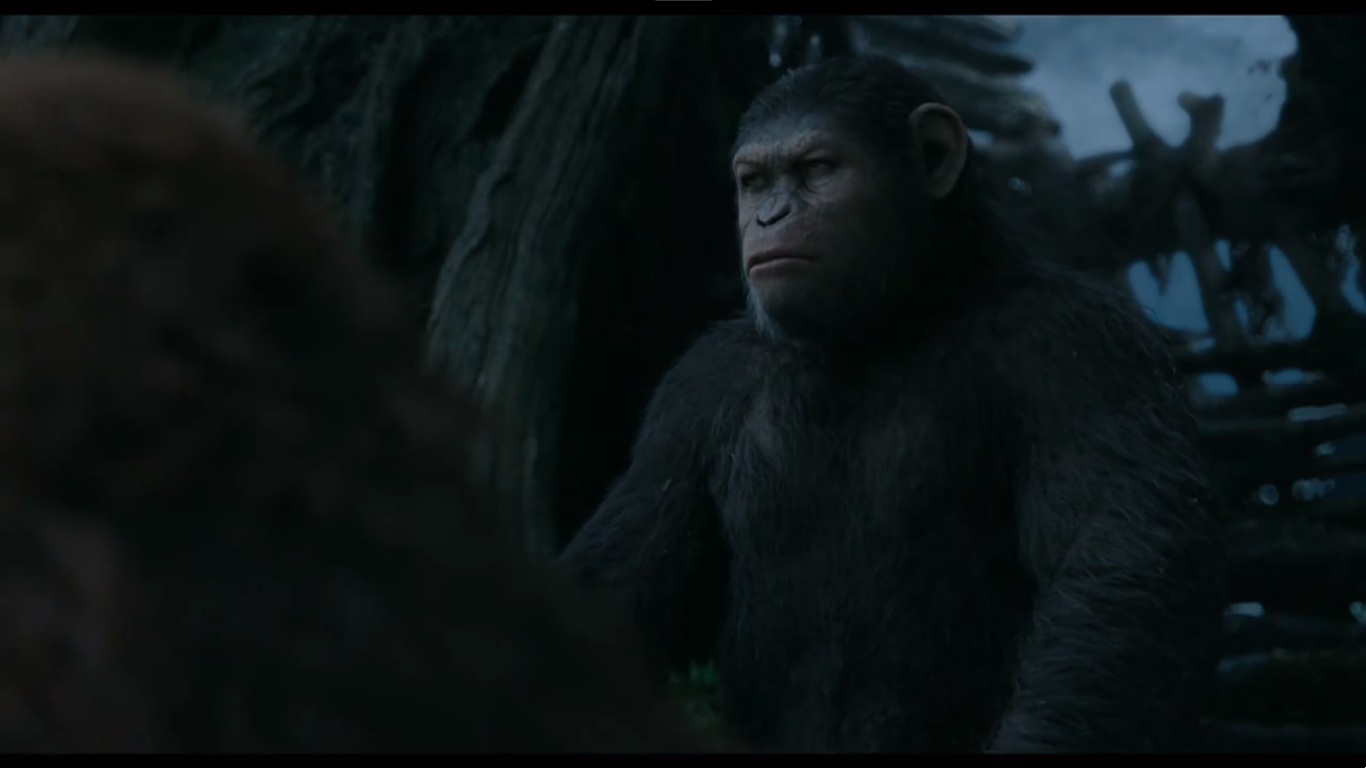 Image - Caesar ponders on Maurice's claim on humanity's extinction or