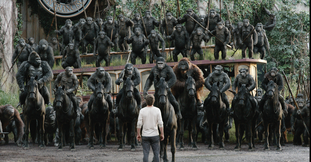 Caesar S Ape Army Ce Planet Of The Apes Wiki Fandom