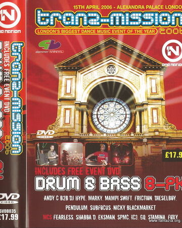 Dj Set 2006 04 15 Slammin Vinyl One Nation Tranz Mission Alexandra Palace London Uk Planetpendulum Wiki Fandom