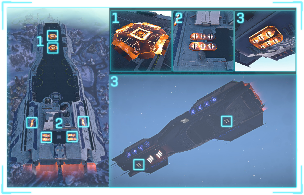 Points faibles du bastion
