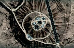 J908 Impact Site Map