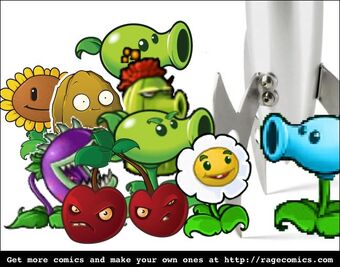 Plants Vs Zombies Peashooter Fan Art