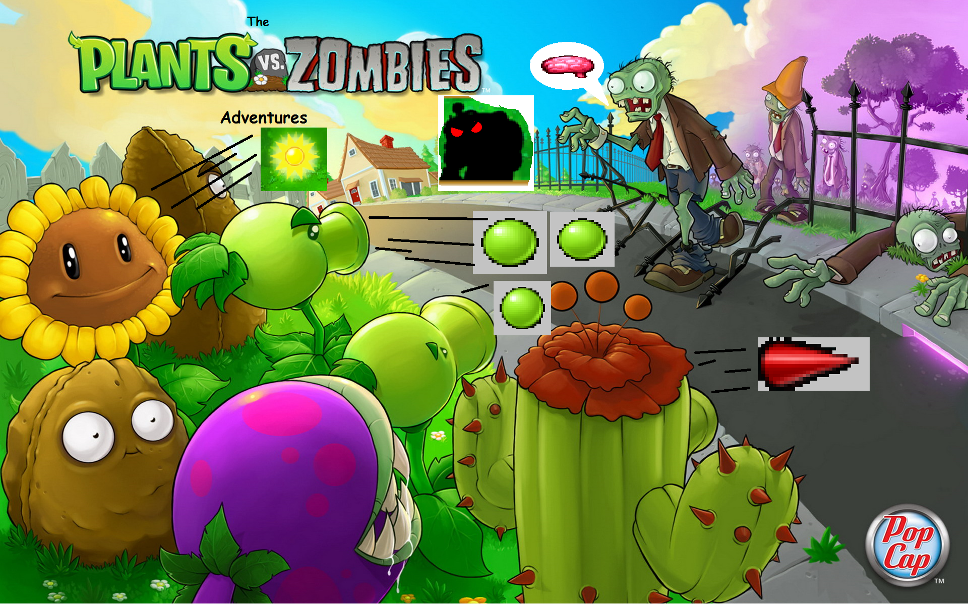 The Plants Vs Zombies Adventures Plants Vs Zombies Fan Fiction Wiki Fandom Powered By Wikia 5834