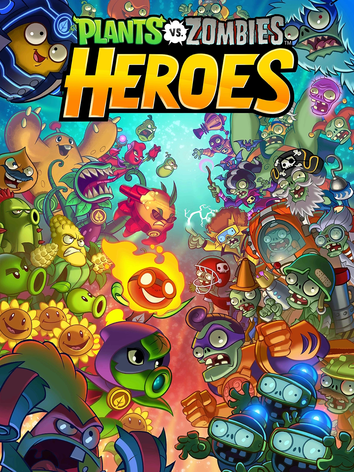 Image - Plants vs. Zombies Heroes Title Screen.png | Plants vs. Zombies
