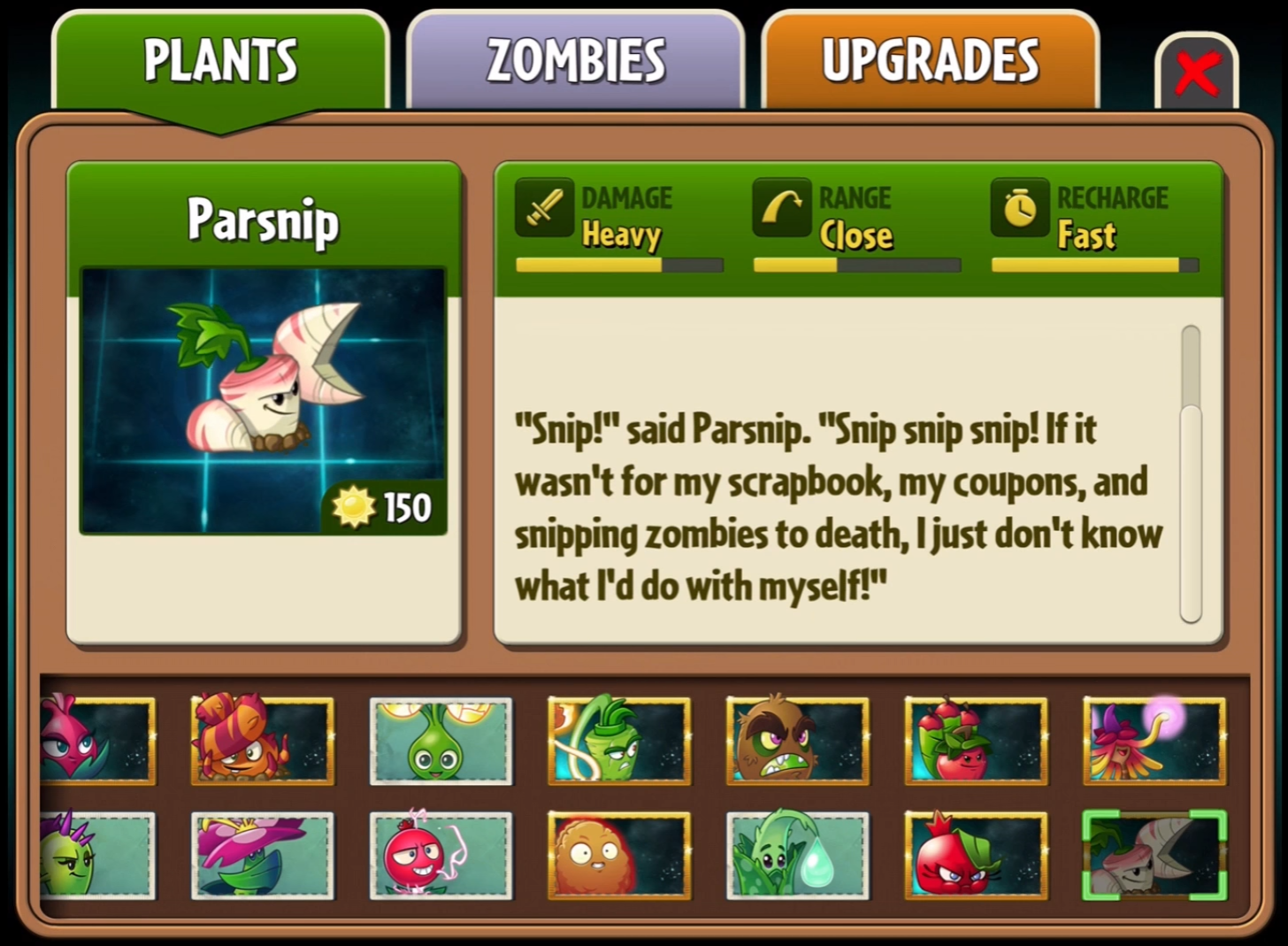 Plants Vs Zombies 2 Almanac