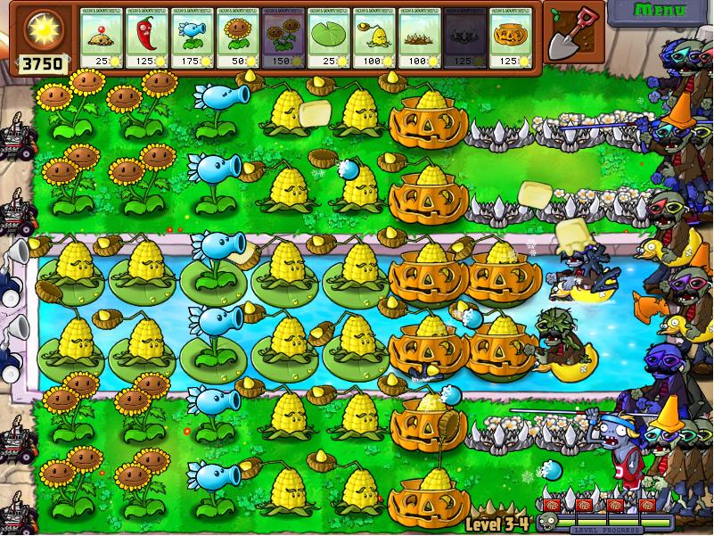 Image 3 4 Jpg Plants Vs Zombies Wiki Fandom Powered By Wikia