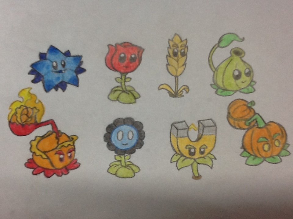 Image - Drawings.jpg | Plants vs. Zombies Wiki | FANDOM powered by Wikia