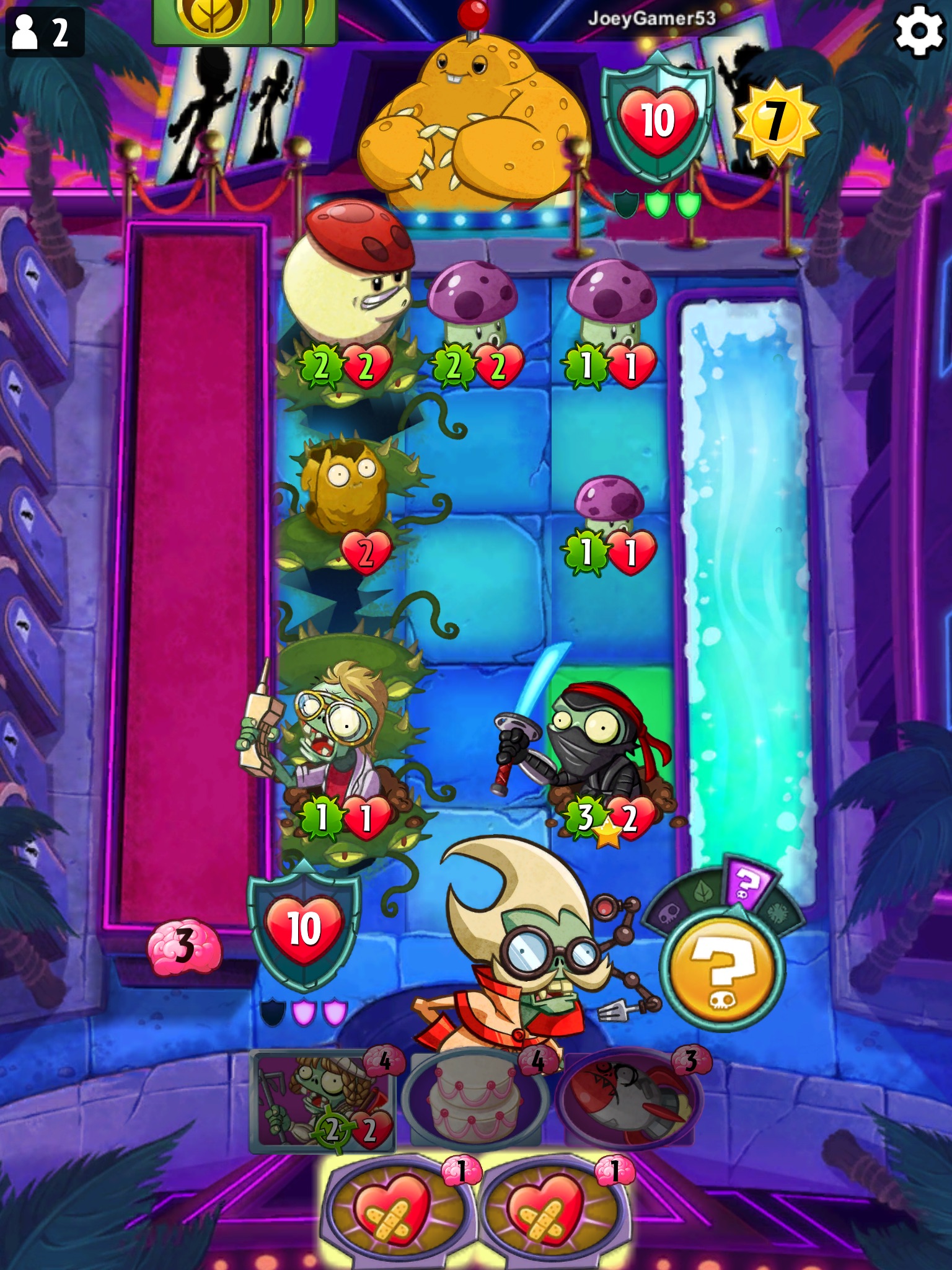 p plants vs zombies