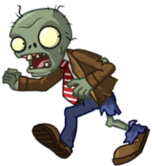 Image - Basic Zombie（escape）.png | Plants vs. Zombies Wiki | FANDOM ...