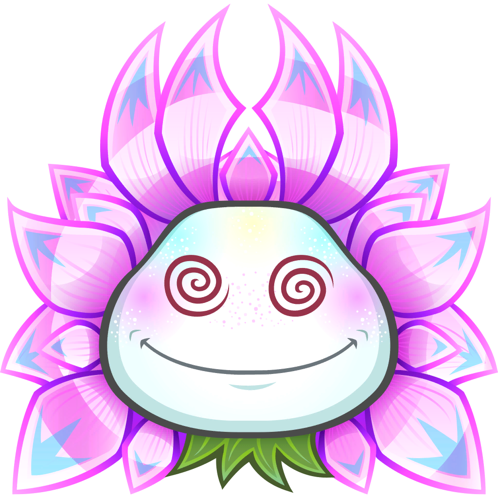 hypno flower plush