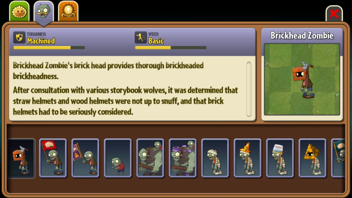 Brickhead Zombie/Gallery Plants vs. Zombies Wiki FANDOM powered by