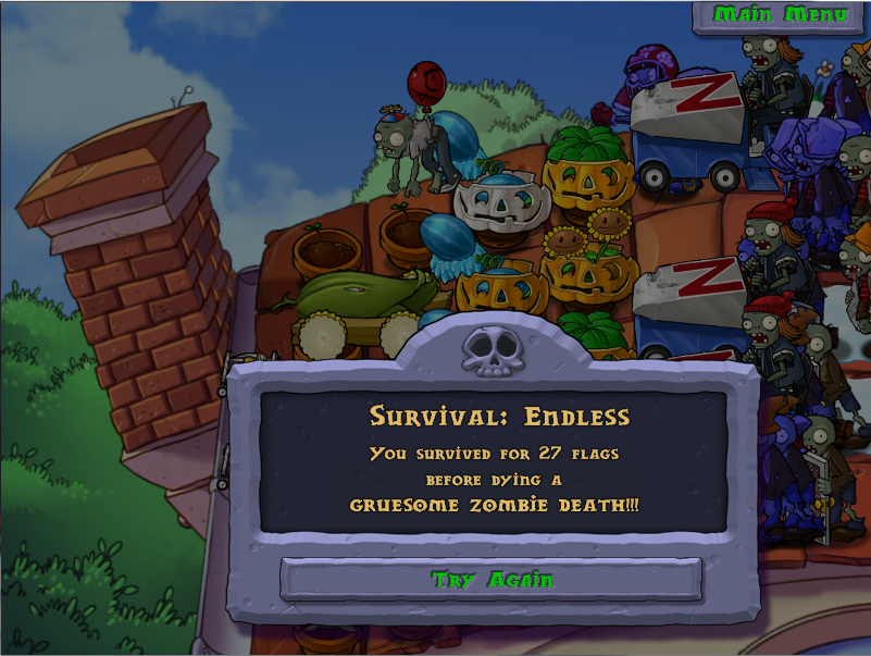 Game Over: Plants vs. Zombies 