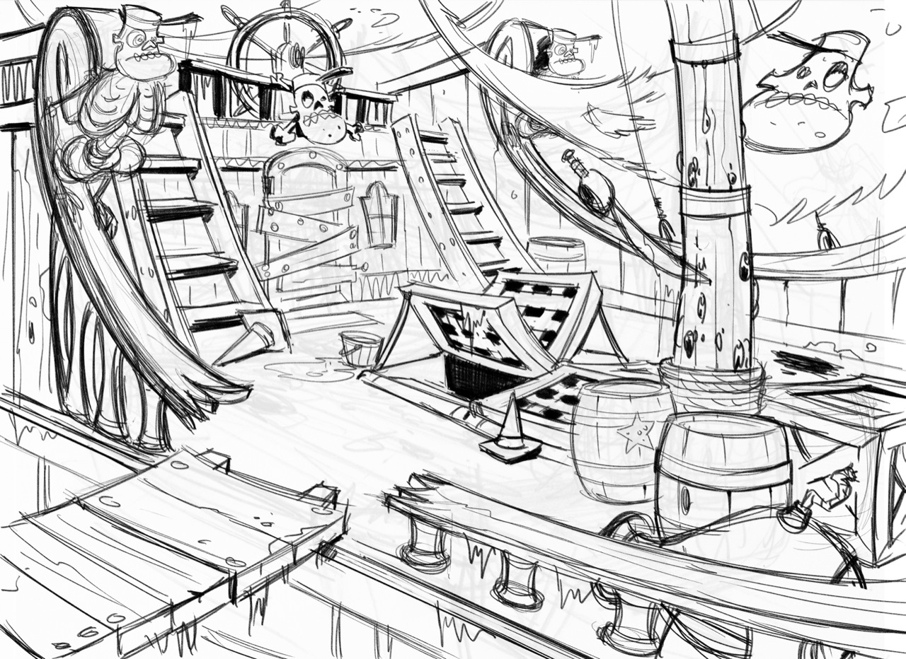 Zombie Deck sketch01
