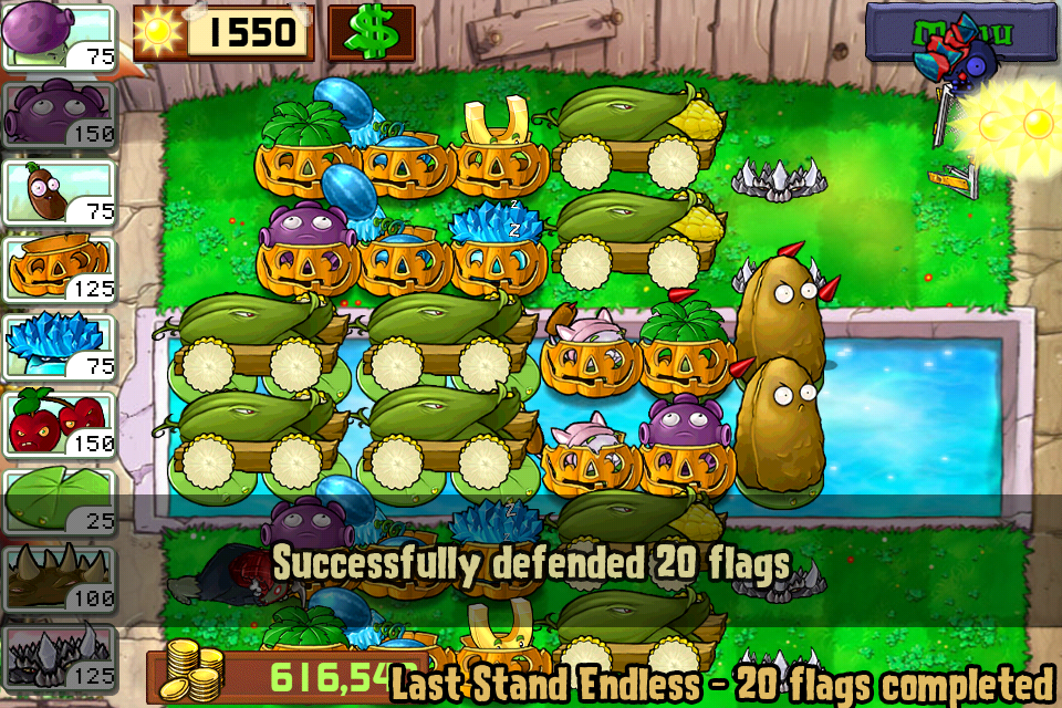 plants vs zombies last stand endless money strategy
