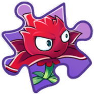 Aguijón rojo pieza puzzle