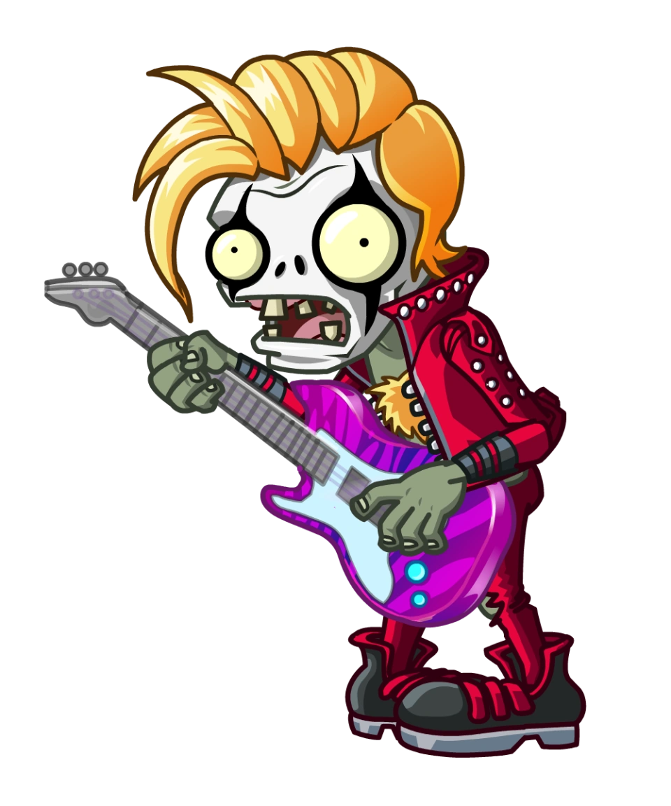 Image Bass Zombie（have guitar）.png Plants vs. Zombies Wiki FANDOM
