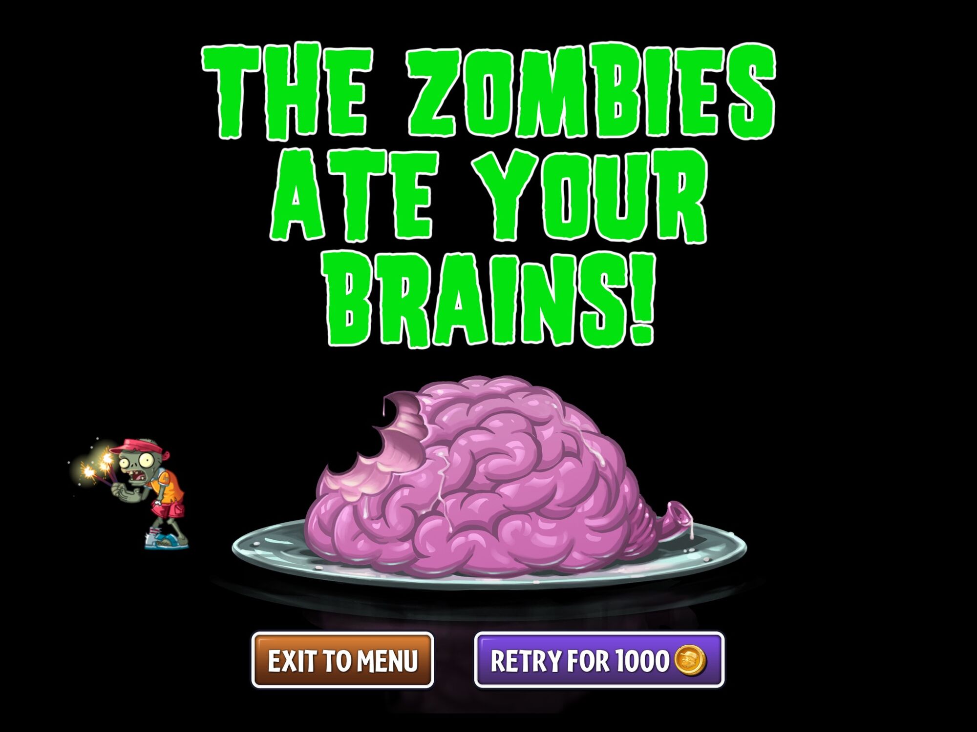 Image Summer Basic Zombie Eating Brains Glitch.jpg Plants vs