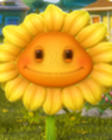 Plants Vs Zombies Characters Sunflower