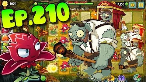 Plants vs zombies 2 lost city day 12 game