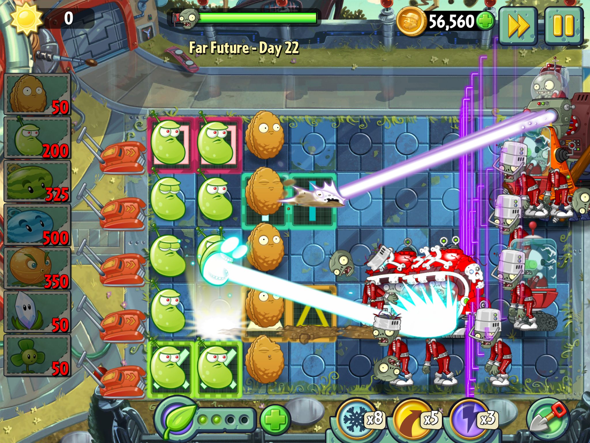 Plants Vs Zombies 2 All Plants