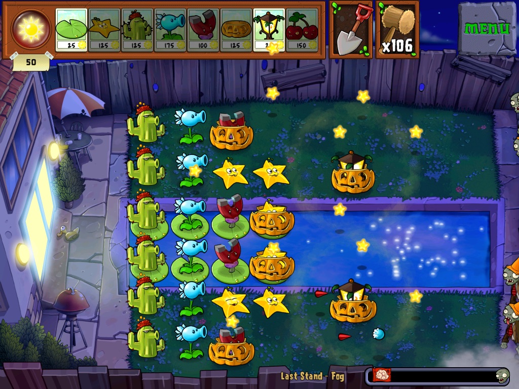 plants vs zombies endless survival