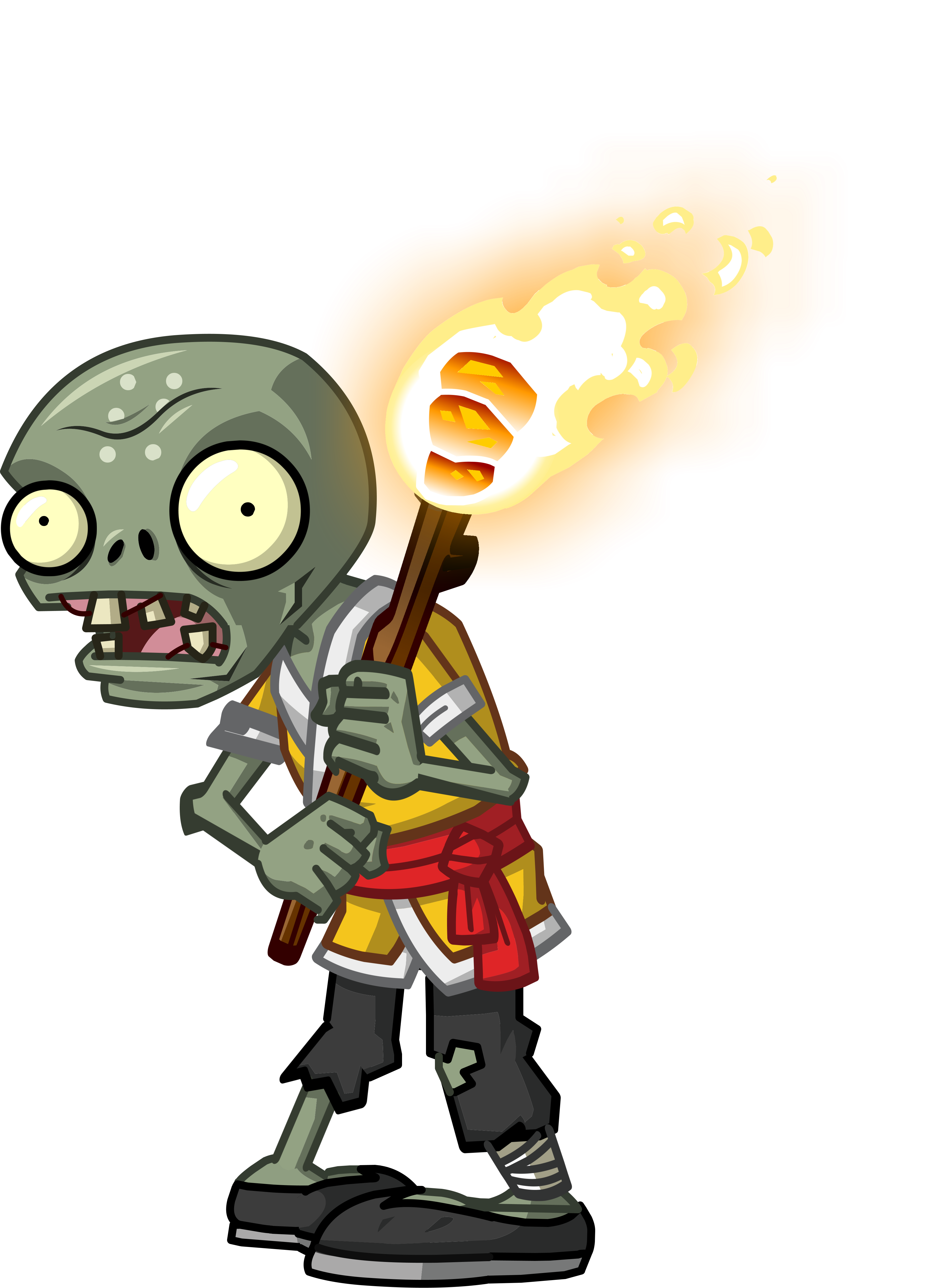 Torch Monk Zombie | Plants vs. Zombies Wiki | Fandom