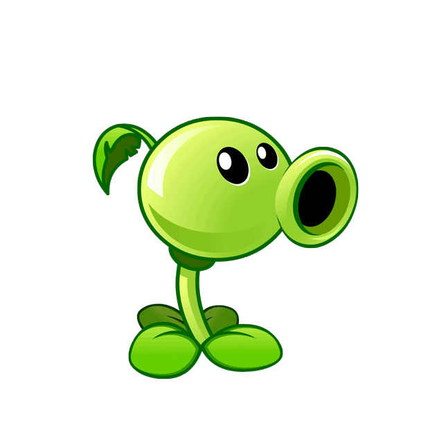 Image PvZ2 PlantAPeashooter3x.gif Plants vs. Zombies