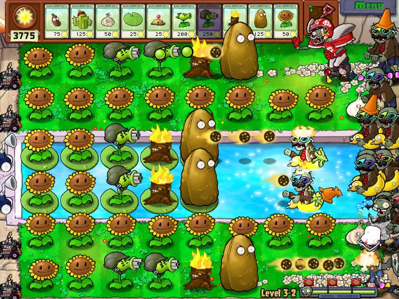 Gameplay Walkthrough Plants Vs Zombies 3