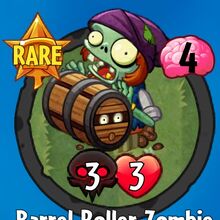 Barrel Roller Zombie Plants Vs Zombies Heroes Plants Vs