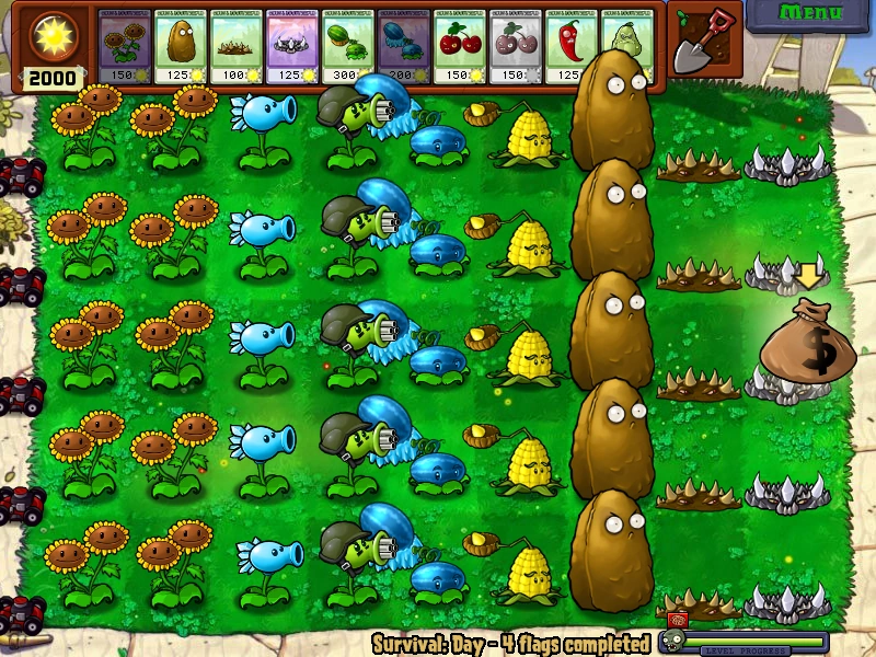 Survival Day/Strategies Plants vs. Zombies Wiki FANDOM powered by
