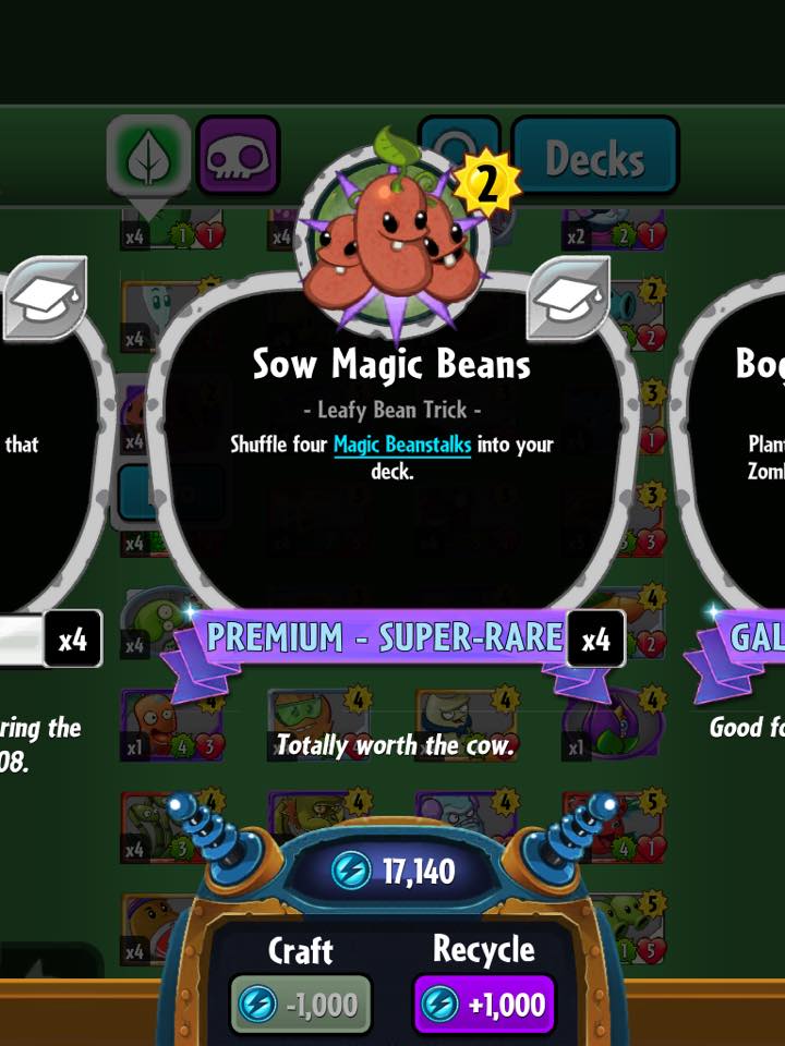 merge magic magic bean sprout