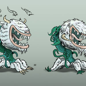 Yeti Chomper Plants Vs Zombies Wiki Fandom