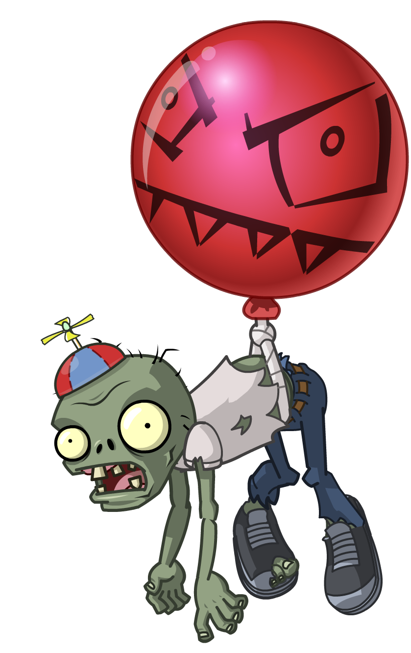 Image HD Balloon Zombiepng Plants vs Zombies Wiki