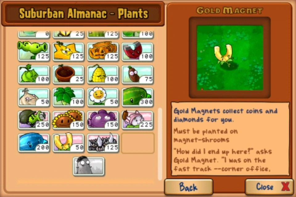 Gold Plants vs. Zombies Wiki FANDOM powered by Wikia