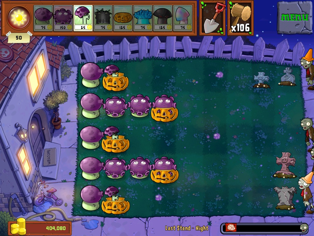 Last Stand: Night | Plants vs. Zombies Wiki | FANDOM powered by Wikia
