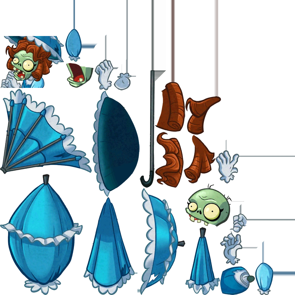 Parasol Zombie (Plants vs. Zombies Heroes) Plants vs. Zombies Wiki