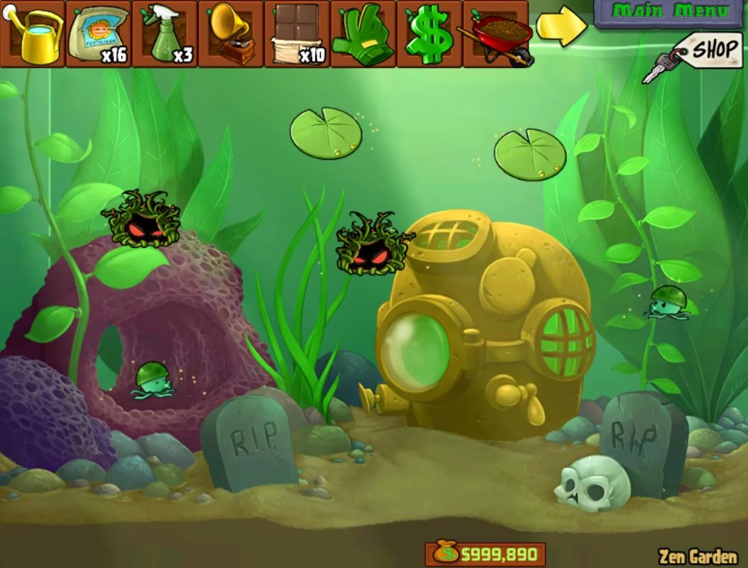 Image Aquarium garden.JPG Plants vs. Zombies Wiki FANDOM powered