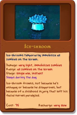 Ice-shroom | Plants vs. Zombies Wiki | FANDOM powered by Wikia
