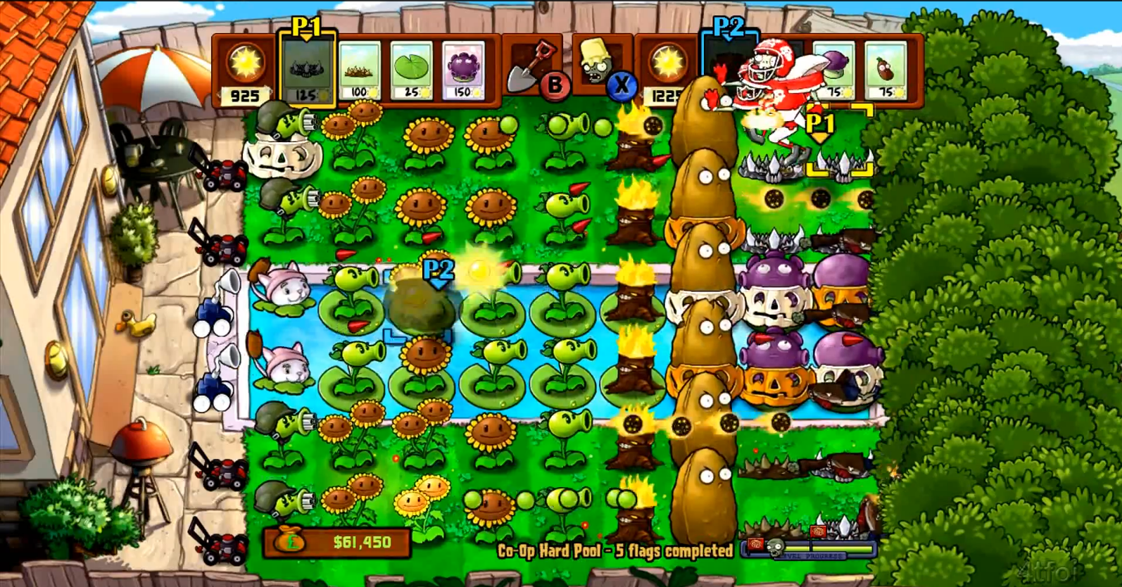 Pvz map. Растения против зомби бассейн. Plants vs Zombies локация бассейн. Plants vs Zombies бассейн. Растения против зомби задний двор.