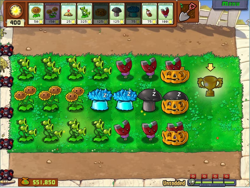 plants vs zombies 2 online activity